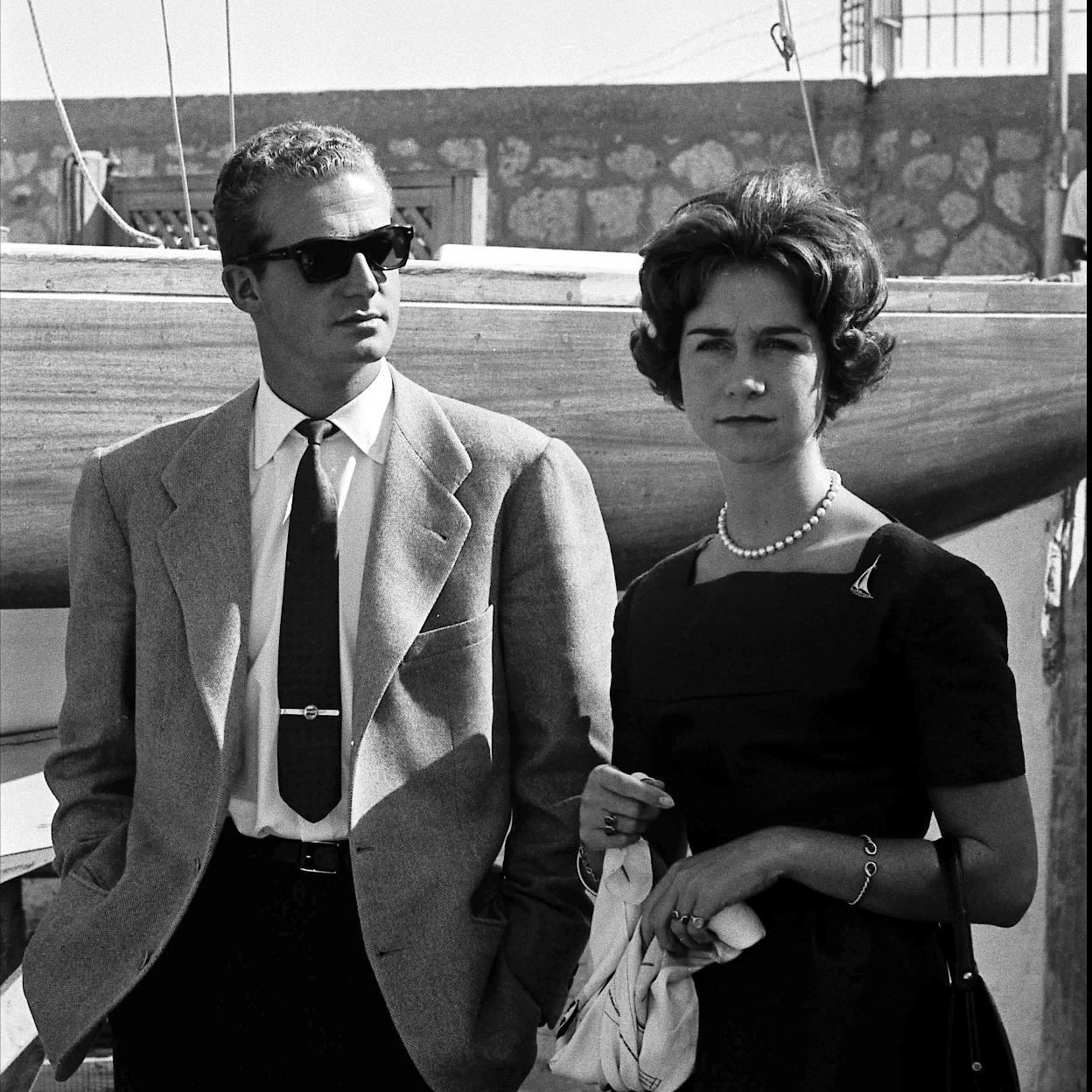 El rey Juan Carlos y la reina Sofía/getty images
