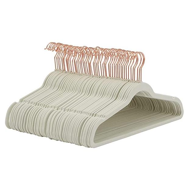 Perchas antideslizantes Amazon Basics