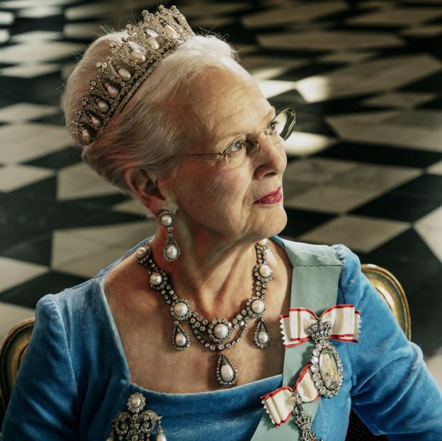 La reina Margarita cumple un año desde que dejara el trono. 