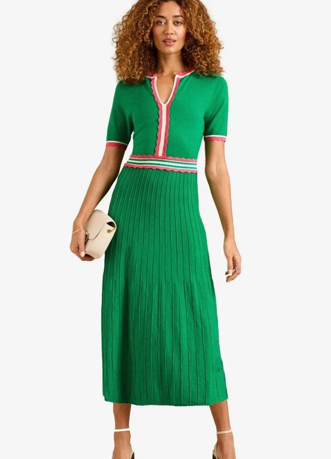 Vestido azul camisero de Ralph Lauren, 249,95 euros.
